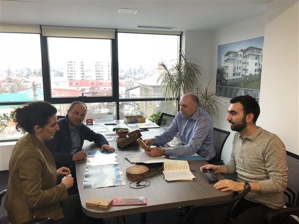 The Opercons team, at the office