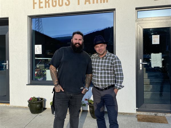At the Fergus Farm shop